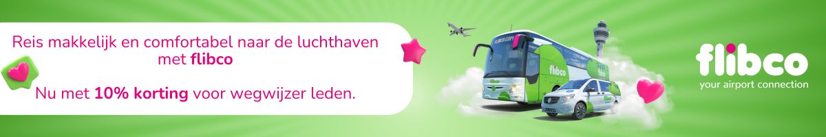Reis makkelijk en comfortabel naar de luchthaven met flibco