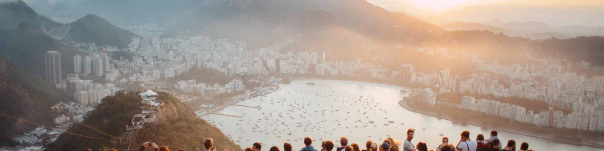 Toeristen in Rio de Janeiro