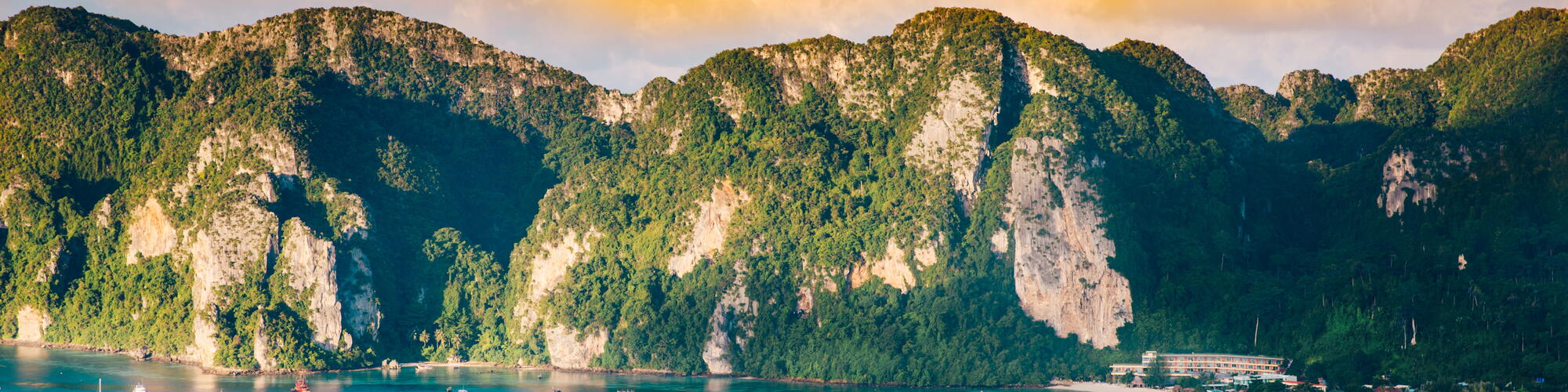 De Phi Phi-eilanden in Thailand