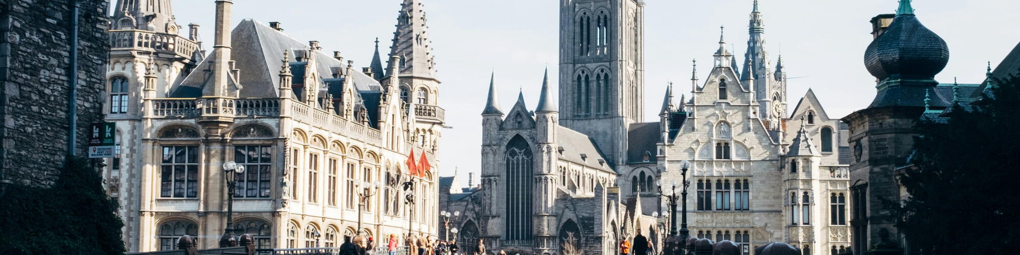 Gebouwen in de stad Gent