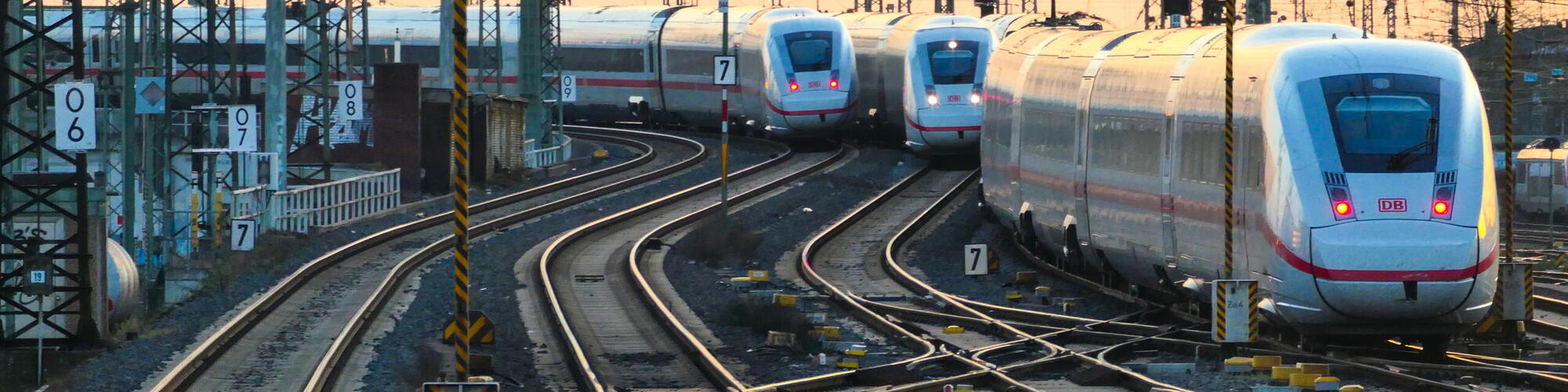 Hogesnelheidstrein DB Copyright: Deutsche Bahn AG / Volker Emersleben