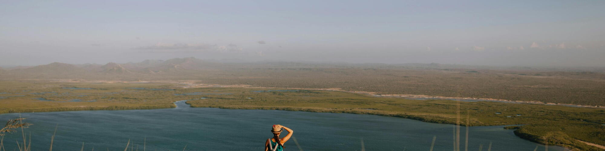 Foto van een reiziger in Tanzania