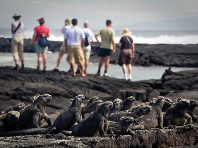 Galapagos toeristen