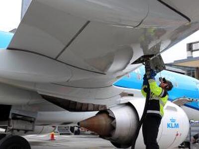 KLM brandstof