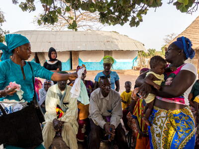 Foto van vrouwen in Gambia