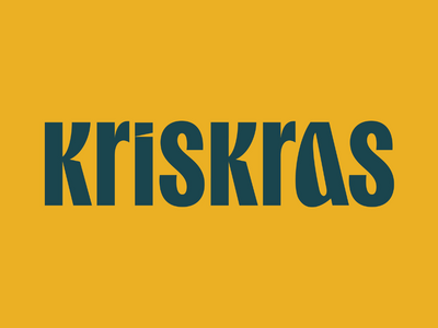 Logo van KrisKras, avontuurlijke groepsreizen voor jongeren
