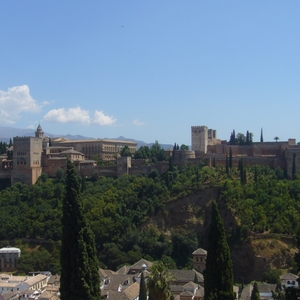 Alhambra vanaf Mirador San Miguel