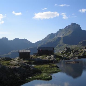 Munkebu-hut van DNT Noorwegen