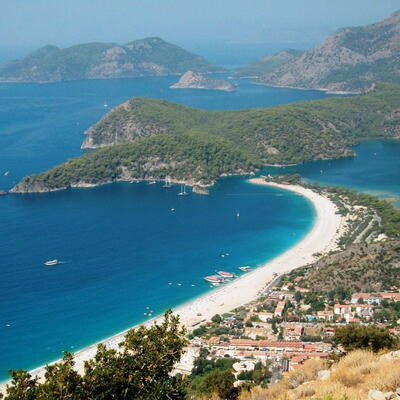 Strand van Ölüdeniz