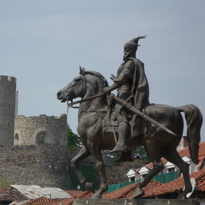 Skanderberg in Skopje