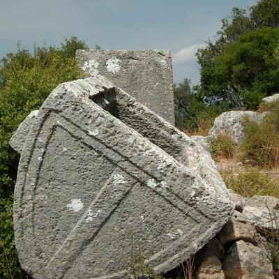 restant sarcofaag Phellos