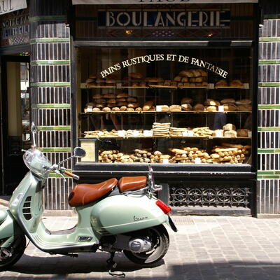 Rue Lepelletier huist een bijzondere bakker...