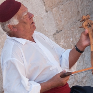 muzikant in Dubrovnik