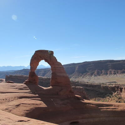 Delicate Arch in Arches NP, Utah