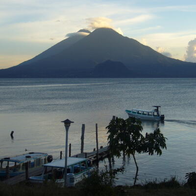 Atitlan meer Guatemala