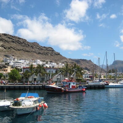 Puerto de Mogán, Gran Canaria (foto: Shana Brassinne)