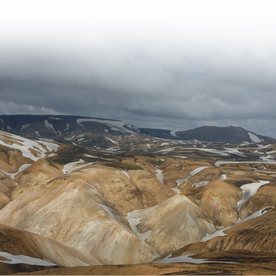 Fjallabak, op enkele kilometers van Hrafntinnusker