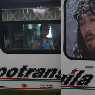 Met goddelijke bescherming van Popayan naar San Agustin