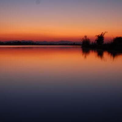 Zambezi bij zonsopgang