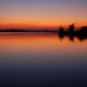Zambezi bij zonsopgang