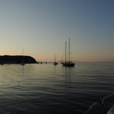 zeilen in Noordwest-Griekenland