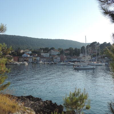 Rovenska op het eiland Losinj
