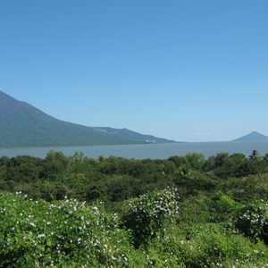 Nicaragua-meer bij Leon Viejo