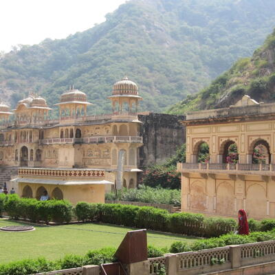 Monkey Tempel (Galwar Bagh), Jaipur