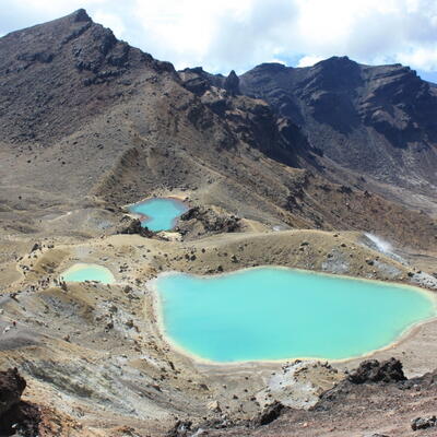 Vijf weken op eigen houtje door Nieuw-Zeeland (Tongariro Crossing)