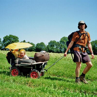 avontuurlijke trekking met kleine kinderen: GR 5