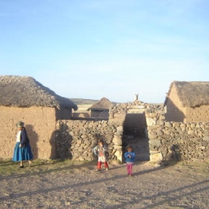 Boerderij aan het Titicacameer