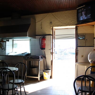 Cafeetje in Válega (onder Porto)