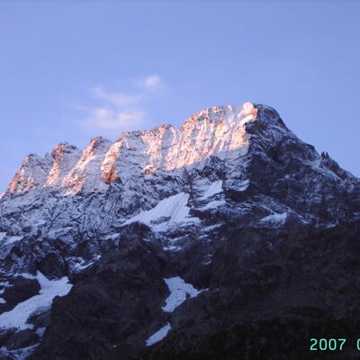 Zicht op Pointe de Verdonne bij zonsopgang (dag 4)