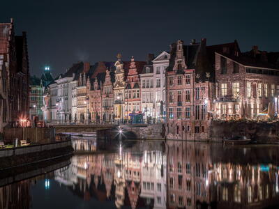 Gent bij nacht