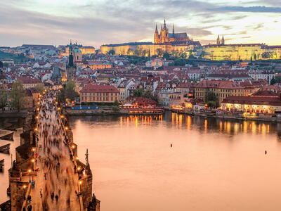 Skyline van Praag