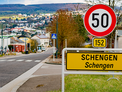 Schengen bord