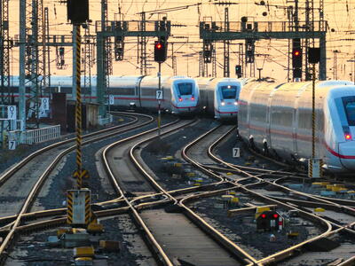 Hogesnelheidstrein DB Copyright: Deutsche Bahn AG / Volker Emersleben