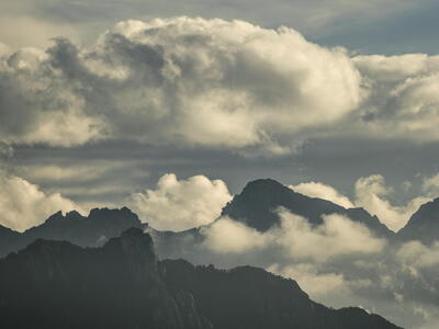 Berglandschap in Zuid Korea, foto door 정규송 Nui MALAMA